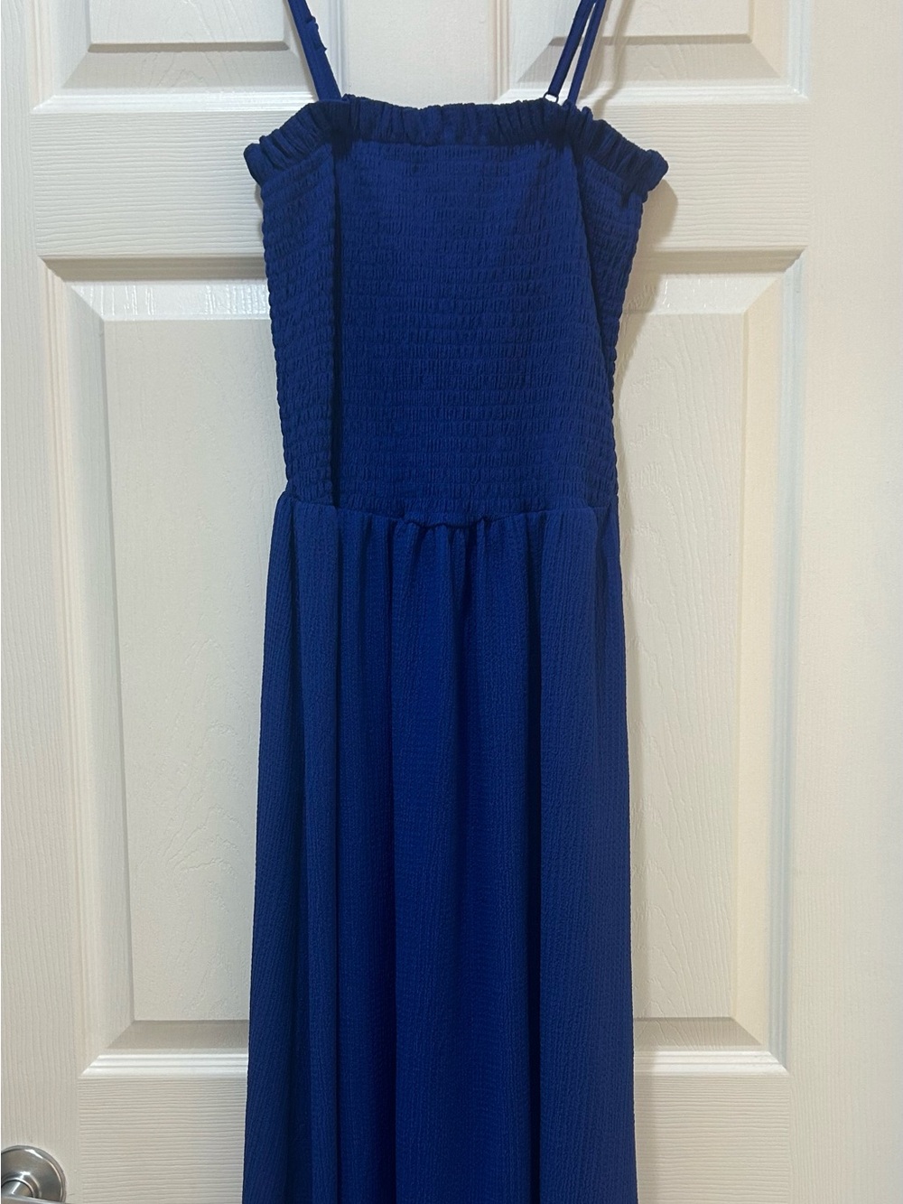 H&M Royal Blue Midi Dress nwot medium